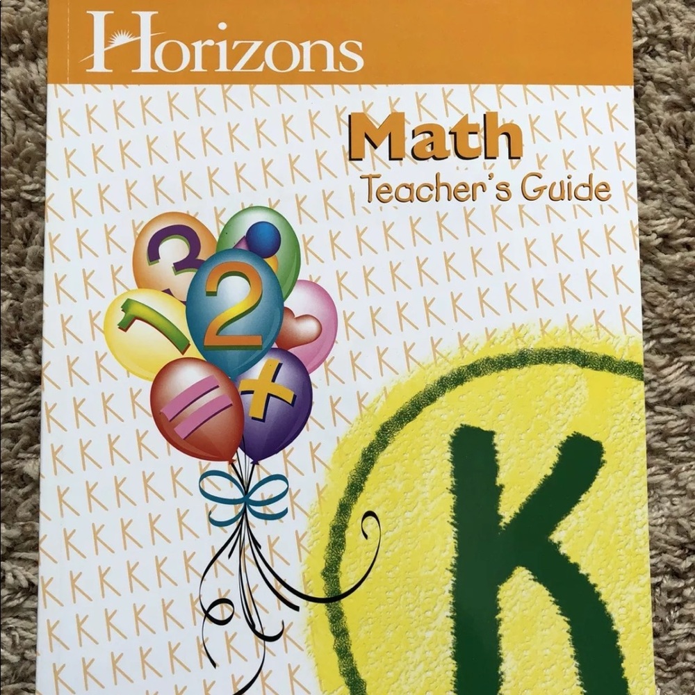 Horizons Math Teacher guide Sonlight Homeschooling book instructor manual